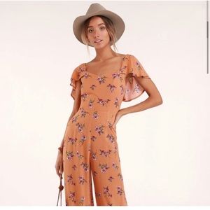 Lulu's Wide Leg Jumpsuit